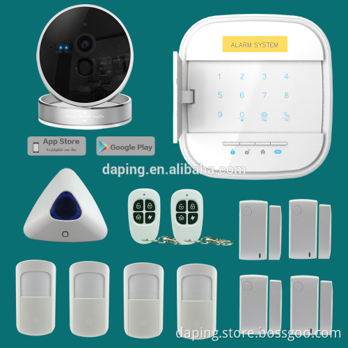IOS Android APP GSM&WIFI 868Mhz Home Alarm Security System